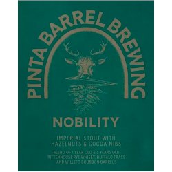 Pinta Barrel Brewing Nobility 2023 330ml - Funky Fluid