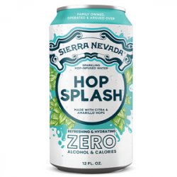 Hop Splash: Sparkling Hop-Infused Water - Sierra Nevada Shop