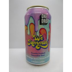 One Drop - We Jammin Double Fruited Smoothie Sour 6.2% 375ml - Grape & Grain