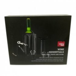 Coffret accessoires pour le vin Vacuvin - Capsulie