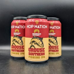 Hop Nation x Mountain Culture Grouse Southern Fishing IPA Can 4pk - Saccharomyces Beer Cafe