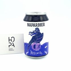 NAPARBIER Rising Lata 33cl - Hopa Beer Denda