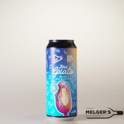 Funky Fluid x Beer Bastards  Free Gelato Blue Velvet Ice Cream Sour 50cl - Melgers