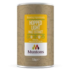 Light Hopped - Liquid Malt Extract (LME) - 1.5kg - Muntons - Brewbitz Homebrew Shop