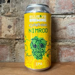 Elusive x Oakham Nimrod IPA 5% (440ml) - Caps and Taps