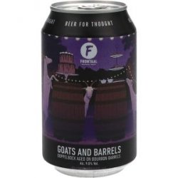 Frontaal Goats And Barrels Doppelbock B.A. - Drankgigant.nl