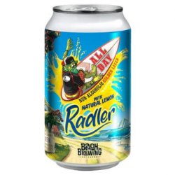 Bach Brewing All Day Lemon Radler 330ml - The Beer Cellar