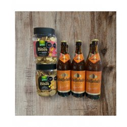 Promocion Alemana x6 Cervezas Schofferhofer botella 500cc + 2 Paquetes de Galletas Gullón - Cervezas del Mundo