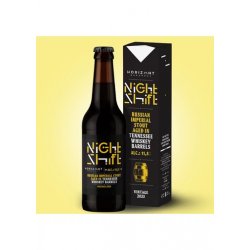 HORIZONT Brewing Night Shift Vintage 2023 - Russian Imperial Stout Aged In Tennessee Whiskey Barrels HORIZONT Brewing Night Shift Vintage 2023 - Russian Imperial Stout Aged In Tennessee Whiskey Barrels