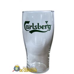 CARLSBERG - Vaso de Pinta (Letras Verde) - 50cl - Buscador de Cervezas - Brewhouse