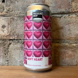 Pressure Drop Soft Heart Raspberry Sour 6% (440ml) - Caps and Taps