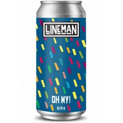 Lineman - Oh My! DIPA 8.2% ABV 440ml Can - Martins Off Licence