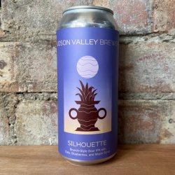 Hudson Valley Sillouette Blueberry Oatmeal 5% (473ml) - Caps and Taps