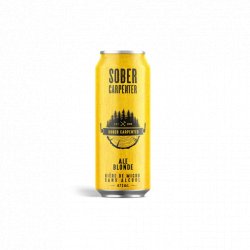 Sober Carpenter Non-Alcoholic Blonde Ale Beer - 16oz - Proofnomore