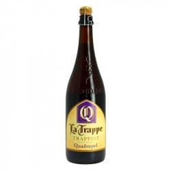 La Trappe Quadrupel Bière Trappiste de Hollande 75cl - Calais Vins