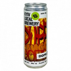 Kyiv Local Brewery Dope 3.0 Milkshake Mango IPA