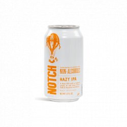 NOTCH Hazy IPA – Non-Alcoholic Brew – 12oz - Proofnomore