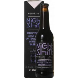 HORIZONT Brewing Night Shift Vintage 2025 / Buckwheat Wine Aged In Tennessee Whiskey Barrels HORIZONT Brewing Night Shift Vintage 2025 / Buckwheat Wine Aged In Tennessee Whiskey Barrels