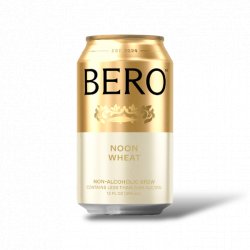 BERO NOON WHEAT - Non-Alcoholic Wheat Style Beer - 12oz - Proofnomore