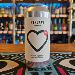 Verdant Brewing Co Vanity Metrics Verdant Brewing Co Vanity Metrics