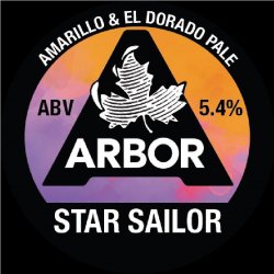 ARBOR ALES Star Sailor (E-KEG) 5.4% - Beer Paradise