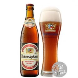 Bia Weihenstephaner Hefeweissbier Dunkel 5.3% – Chai 500ml – Thùng 20 Chai - First Beer – Bia Nhập Khẩu Giá Sỉ