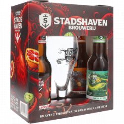 Stadshaven Cadeaupakket Met Glas - Drankgigant.nl