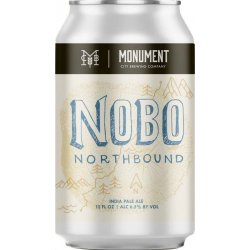 Monument City Brewing NoBo Hazy IPA 4 pack 16 oz. Can - Petite Cellars