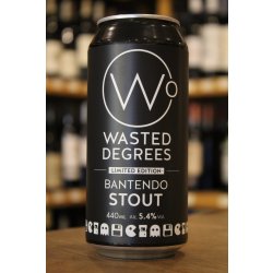 WASTED DEGREES BANTENDO STOUT - Otherworld Brewing ( antigua duplicada)