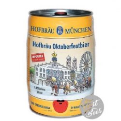 Bia HB Hofbrau Oktoberfest 5.1% – Bom 5 Lit - First Beer – Bia Nhập Khẩu Giá Sỉ