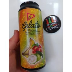 Funky Fluid Gelato: White Guava, Banana & Nectarine