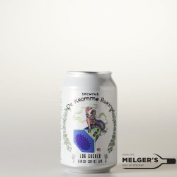 Kromme Haring x KEEN Coffee  Log Sucker Black Coffee IPA 33cl Blik - Melgers