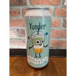 Yonder Brewing Mango Matcha Latte