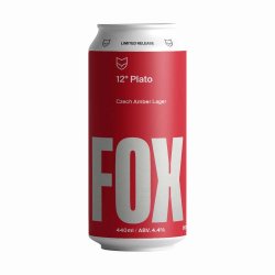 Fox Friday Craft Brewery - 12 Plato Czech Amber Lager - The Beer Barrel