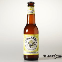 Lowlander  Non-Alc Citrus Blonde 0,3% Alcoholvrij 33cl Glutenvrij - Melgers