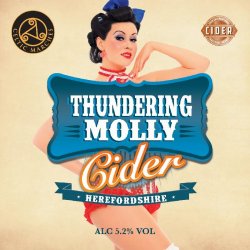 CELTIC MARCHES Thundering Molly 5.2% - Beer Paradise