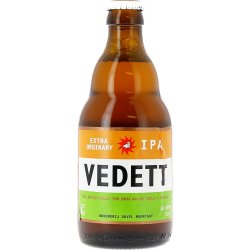 Vedett IPA 33 cl (India Pale Ale) - Decervecitas.com