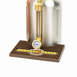 GROWLERWERKS uKeg64 Bar Mat - The Beer Barrel