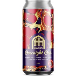 Vault City Overnight Oats (Banana, Blackberry, Goji Berry, Maple Syrup, Coffee) Sour   - Quality Drops Craft Beer