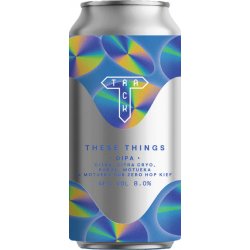 Track These Things (Citra, Citra Cryo, Rakau, Motueka, Motueka Sub Zero Hop Kief) DIPA   - Quality Drops Craft Beer