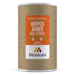 Amber Hopped - Liquid Malt Extract (LME) - 1.5kg - Muntons - Brewbitz Homebrew Shop