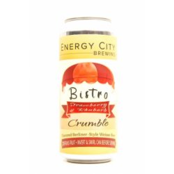 Energy City Bistro Strawberry & Rhubarb Crumble - Acedrinks