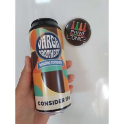 Varga Brothers Consider IPA 5,5% 0,5l DMT:30.7.24 - Pivní lednice