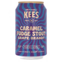 Kees - Caramel Fudge Stout Barrel Aged Grape Brandy - Beerdome