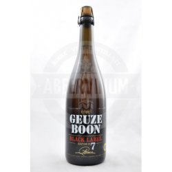 Boon Oude Geuze Black Label 7 75cl - AbeerVinum