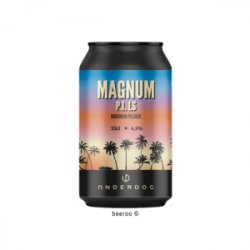 Underdog Brewery  Magnum P.I. LS  33 cl - Beeroo