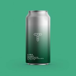 Track Brewing Luna  Pilsner  5.0%  4-Pack - Track Brewing Co.