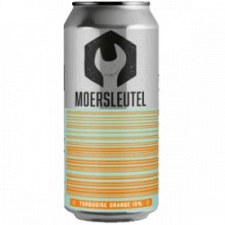 Moersleutel Craft Brewery Barcode: Turquoise Orange