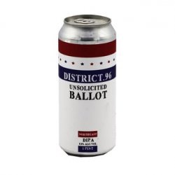 District 96 Beer Factory - Unsolicited Ballot - Bierloods22