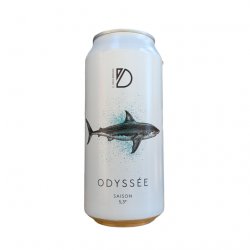 Odyssée  Dwyn Brewing  5°  Bière de Ferme  Saison - La Plante Du Loup